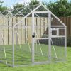 Aviary Silver 5.9'x26.2'x6.1' Aluminum