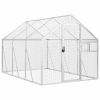 Aviary Silver 5.9'x9.8'x6.1' Aluminum