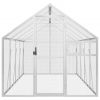 Aviary Silver 5.9'x13.1'x6.1' Aluminum