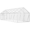 Aviary Silver 5.9'x19.7'x6.1' Aluminum