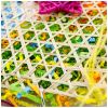 2 PCS Parrot Bite Toys Climbing Foraging Bird Chew Toy Colored Paper Shredder Bamboo Woven For Lovebirds; Cockatiels; Budgies