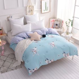 Cotton bed quilt cover (Option: Dog-200x230cm)
