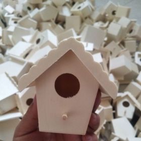 Creative Wooden Bird Nest Ornaments (Option: Style3)