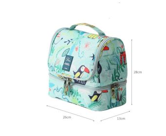 Large-capacity wash bag (Color: Blue)
