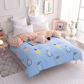 Cotton bed quilt cover (Option: Pineapple-200x230cm)