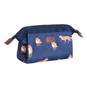 Flamingo cosmetic bag (Color: Blue)