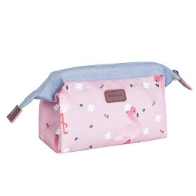 Flamingo cosmetic bag (Color: Pink)