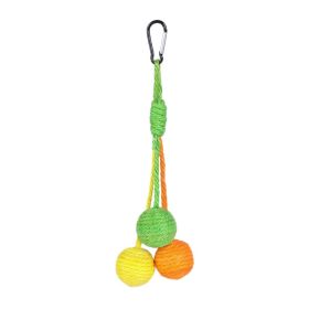 Cat Scratcher Ball, Chewable Scratcher For Kittens Chewable Interactive Cat Sisal Rope Ball Toy Cat Ball, Rolling Ball Scratch Cat Toy For Indoor Kitt (Option: GYO)