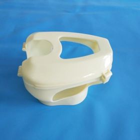 Plastic Racing Pigeon Holder Easy Bird Fixed Frame Rack Medicine Feeder Light Blue (Color: Beige)