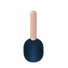 Pet Food Scoop With Ergonomic Bag Clip Handle For Cats Puppies And Small Dogs Measuring Scoop Dog Food Scoop, Plastic Measuring Cup Pet Food Feeding 1 (Color: Pink)