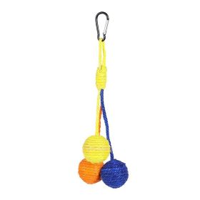 Cat Scratcher Ball, Chewable Scratcher For Kittens Chewable Interactive Cat Sisal Rope Ball Toy Cat Ball, Rolling Ball Scratch Cat Toy For Indoor Kitt (Option: YOB)