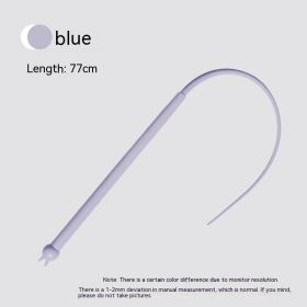 Silicone Replaceable Cat Playing Rod (Color: dark blue)
