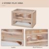 Wooden Hamster Cage