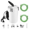 3-Stage External Canister Filter for 28 Gallon Aquarium Fish Tank 105gph 6W Easy Installation Silent