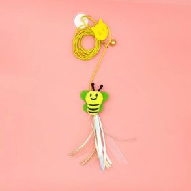 Cat Toy Self-hi To Swing Hanging Door Hanging Cat Teaser (Option: Bee Style-Hanging Cat Teaser)